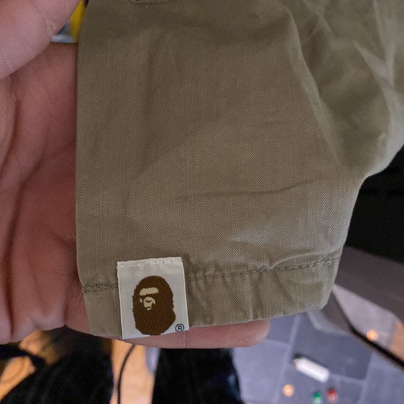 BAPE BUTTON UP - Picture 3 of 4